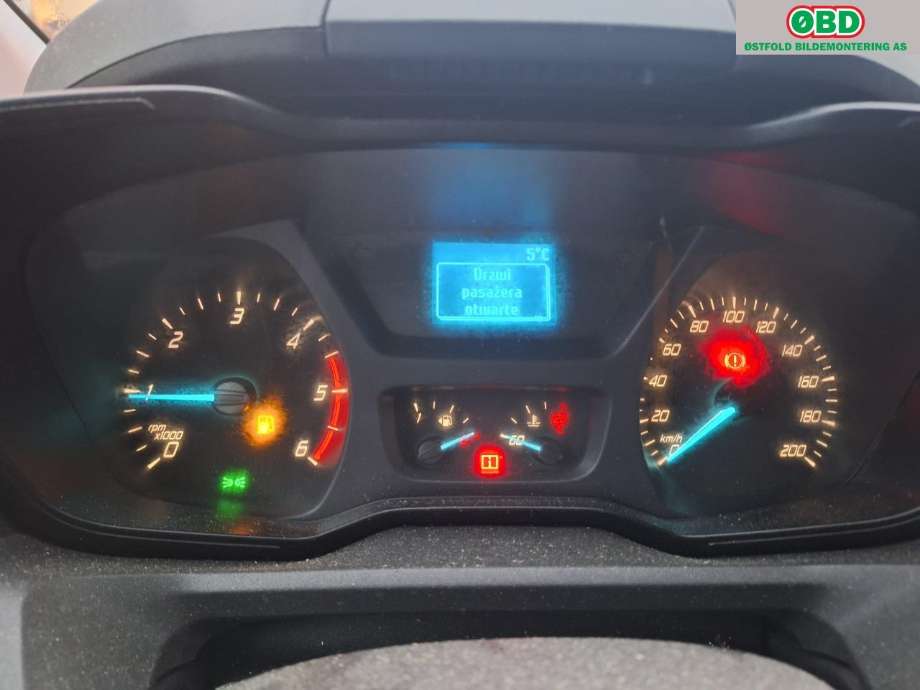 Ford Transit Custom 2013-2023 (Type I) , Motorkode: DRFF, Girkassekode: 