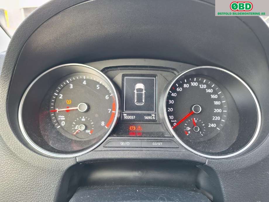 VW Polo 2014-2017 (Type V, Fase 2) , Motorkode: CHZB, Girkassekode: 
