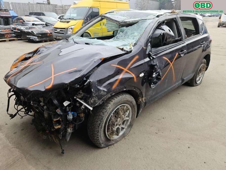 Nissan Qashqai 2010-2014 (Type I, Fase 2) , Motorkode: R9M, Girkassekode: 
