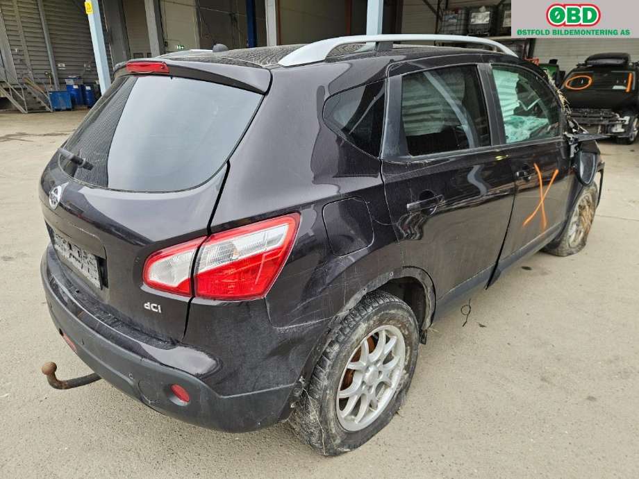 Nissan Qashqai 2010-2014 (Type I, Fase 2) , Motorkode: R9M, Girkassekode: 
