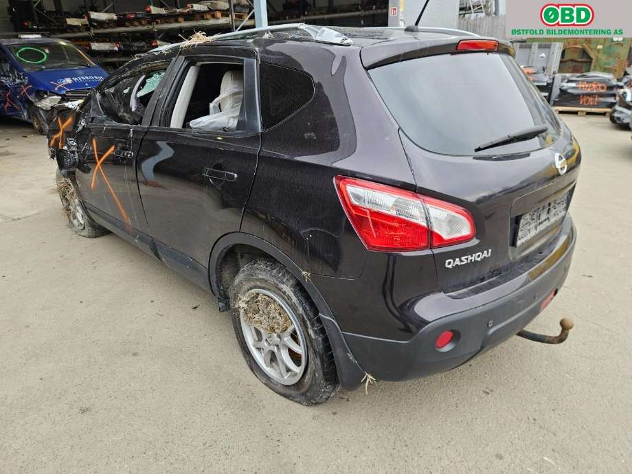 Nissan Qashqai 2010-2014 (Type I, Fase 2) , Motorkode: R9M, Girkassekode: 