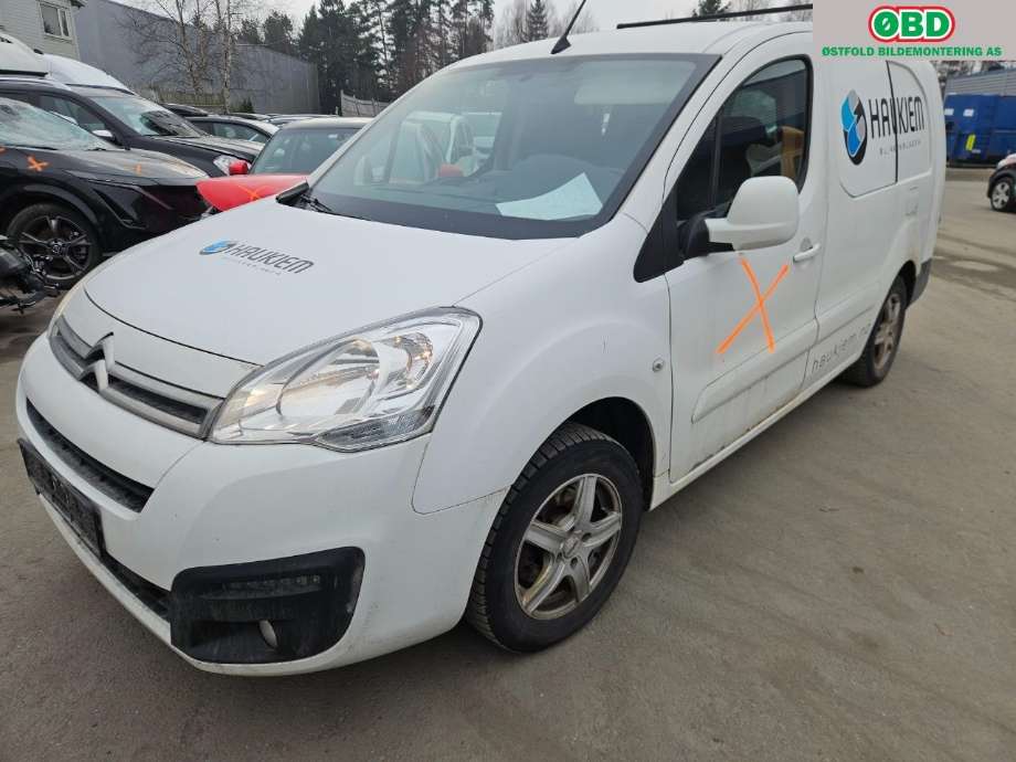 Citroën Berlingo 2015-2019 (Type II, Fase 2) , Motorkode: BHY, Girkassekode: 