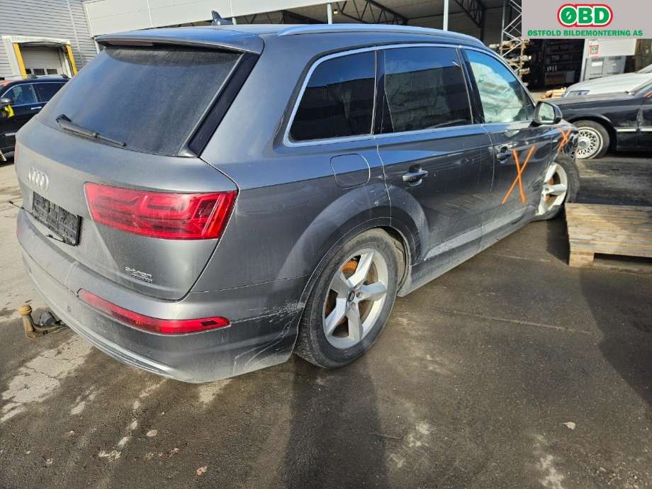 Audi Q7 2015-->> (Type II) , Motorkode: CVZA, Girkassekode: 