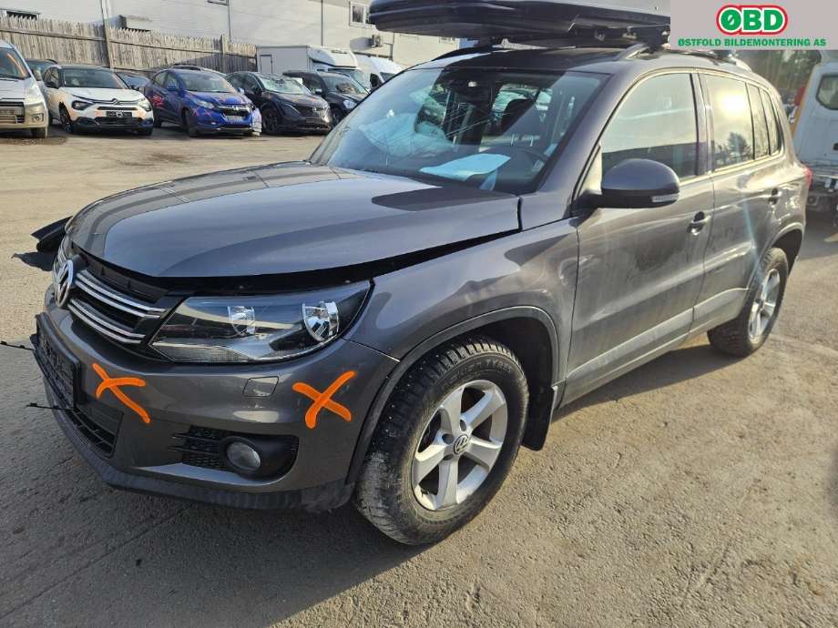 VW Tiguan 2011-2016 (Type I, Fase 2) , Motorkode: CFFB, Girkassekode: 