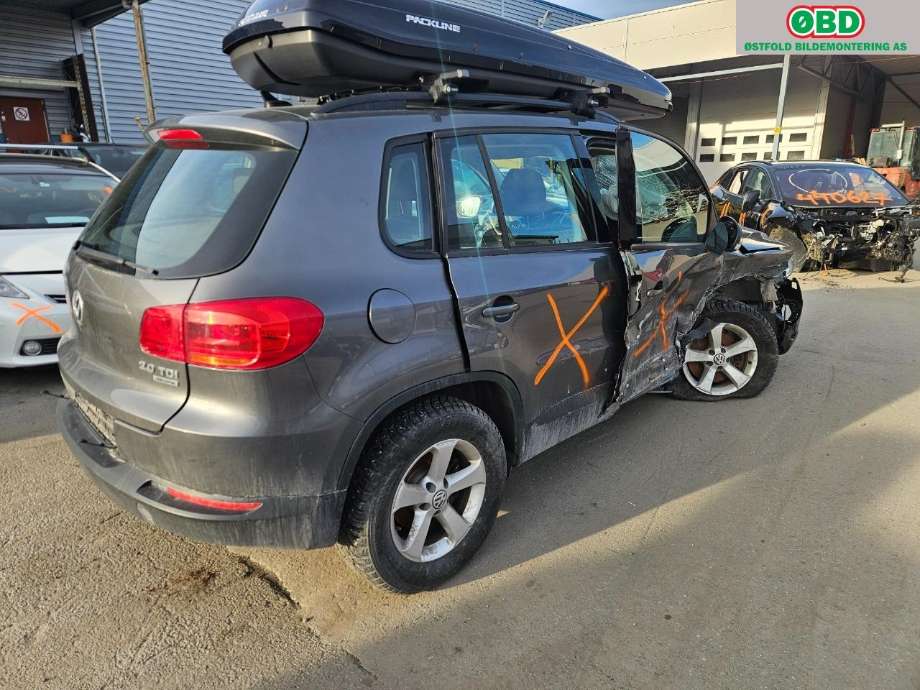 VW Tiguan 2011-2016 (Type I, Fase 2) , Motorkode: CFFB, Girkassekode: 