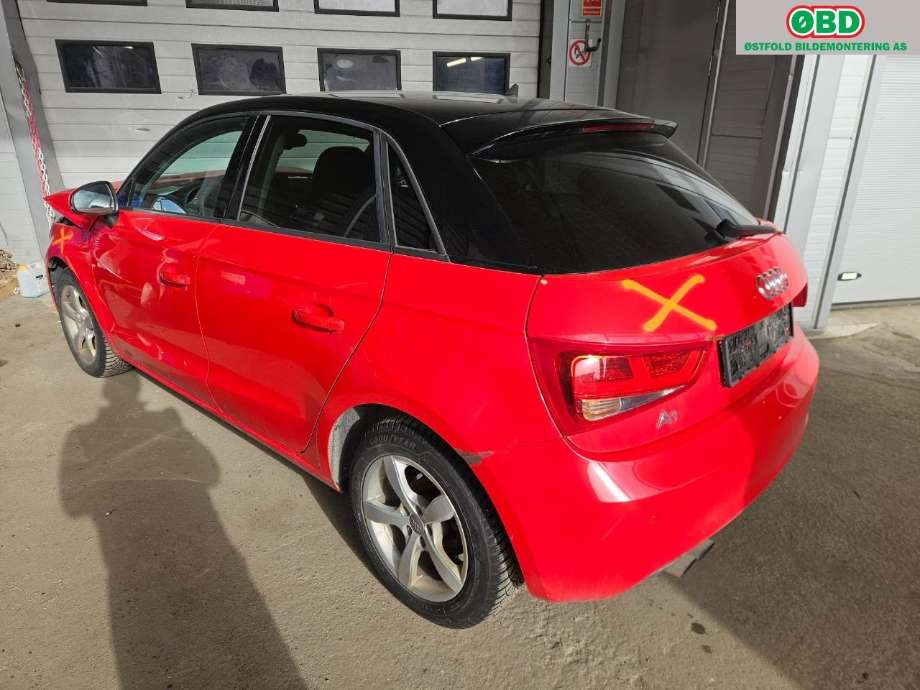 Audi A1 2010-2014 (Type I, Fase 1) , Motorkode: CAXA, Girkassekode: 