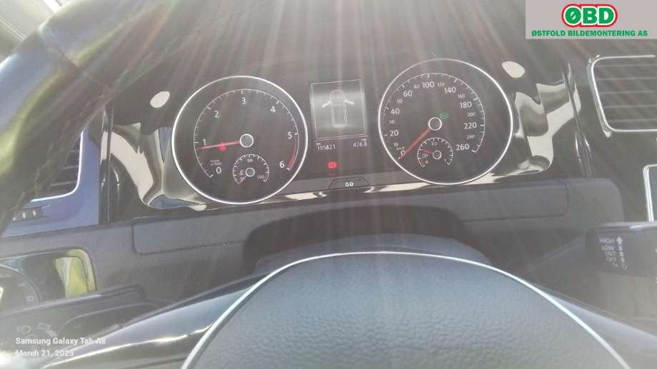 VW Golf VII 2012-2017 (Fase 1) , Motorkode: CXXB, Girkassekode: 