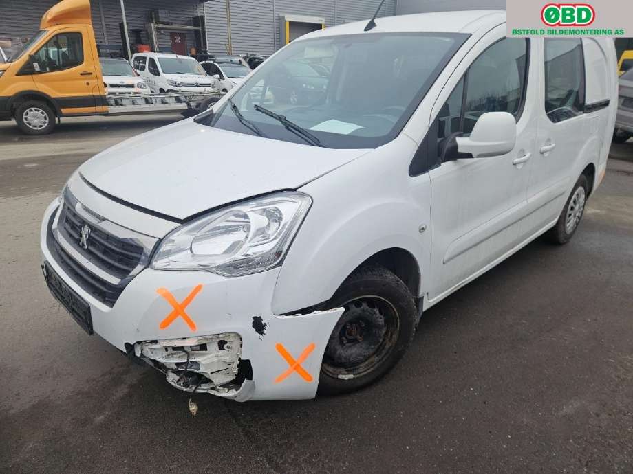 Peugeot Partner 2015-2019 (Type II, Fase 2) , Motorkode: BHY, Girkassekode: 