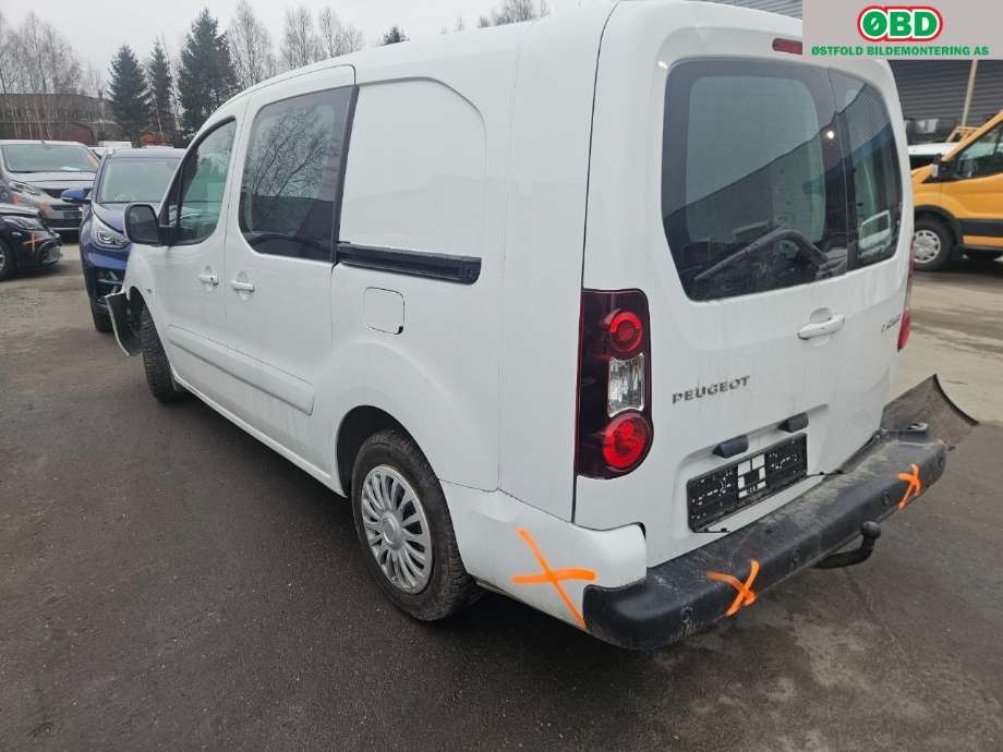 Peugeot Partner 2015-2019 (Type II, Fase 2) , Motorkode: BHY, Girkassekode: 