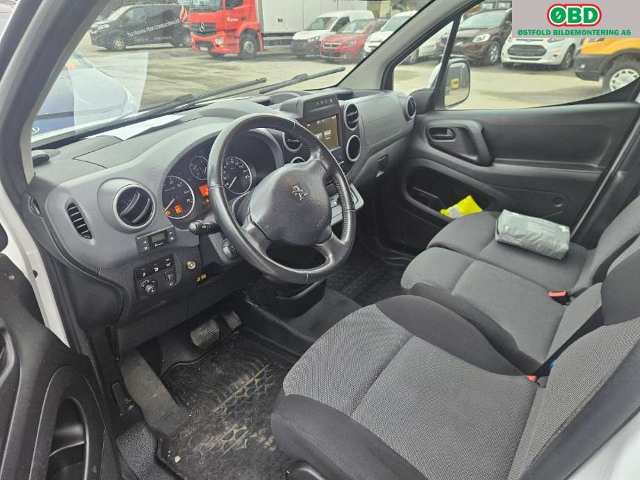 Peugeot Partner 2015-2019 (Type II, Fase 2) , Motorkode: BHY, Girkassekode: 