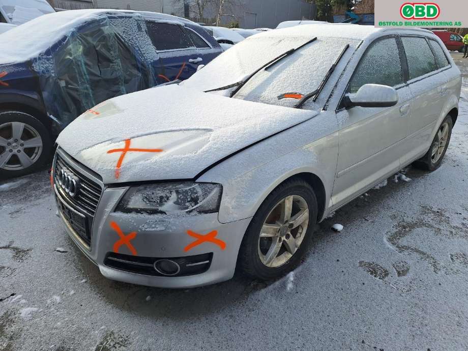 Audi A3 2009-2012 (Type II, Fase 2) , Motorkode: CBZB, Girkassekode: 