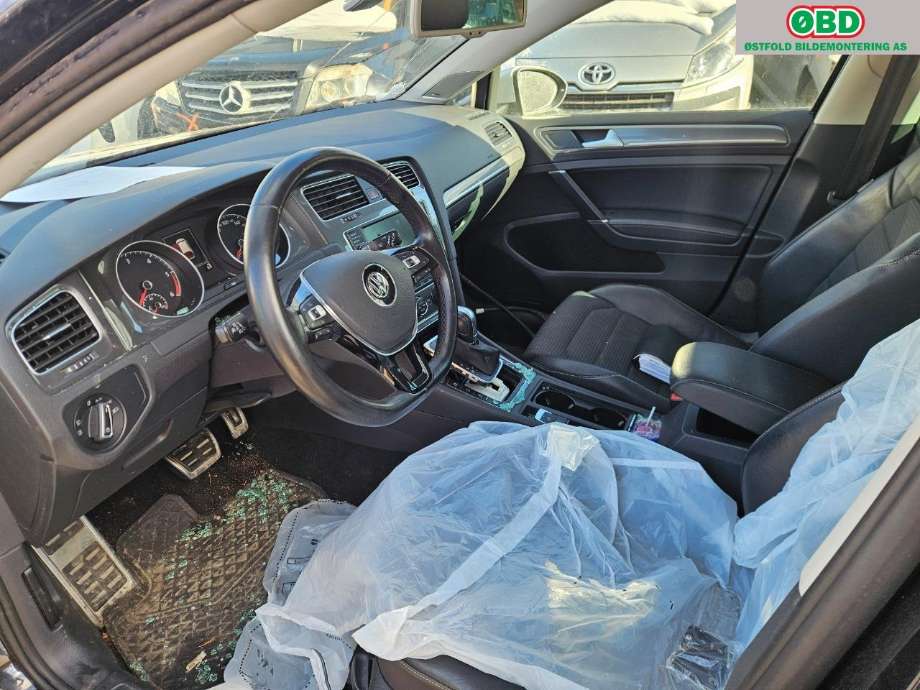 VW Golf VII 2012-2017 (Fase 1) , Motorkode: CUNA, Girkassekode: