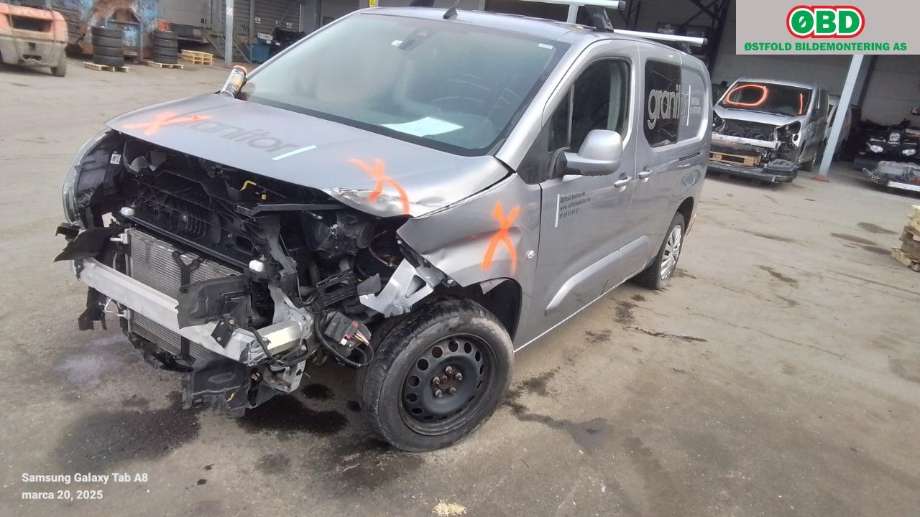 Peugeot Partner 2019-->> (Type III) , Motorkode: YHZ, Girkassekode: 