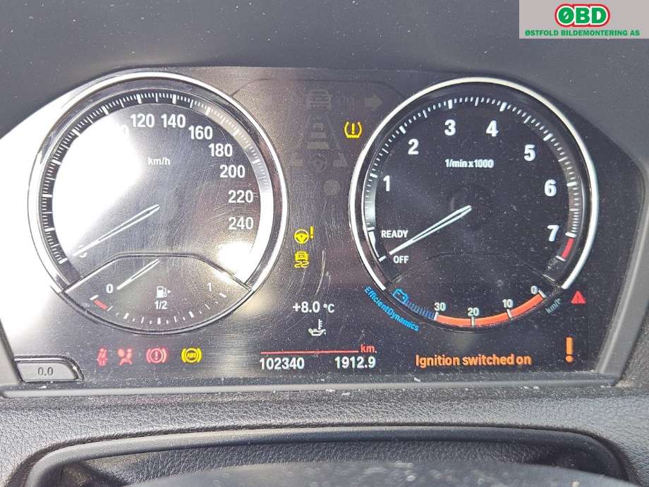 BMW 1-Serie 2015-2019 (Fase 2) (F20/F21) (F20/F21), Motorkode: B38-B15A, Girkassekode: