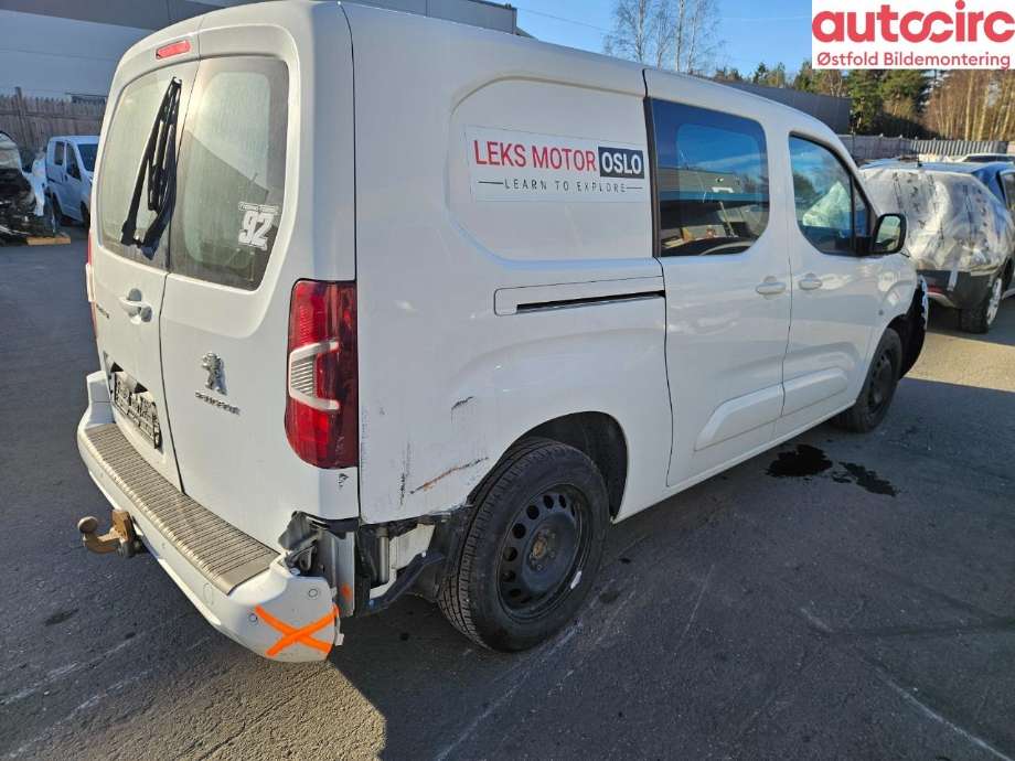 Peugeot Partner 2019-->> (Type III) , Motorkode: YHZ, Girkassekode: 