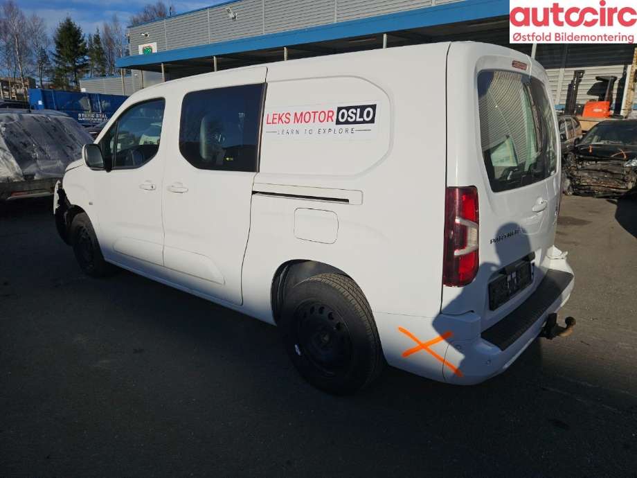 Peugeot Partner 2019-->> (Type III) , Motorkode: YHZ, Girkassekode: 