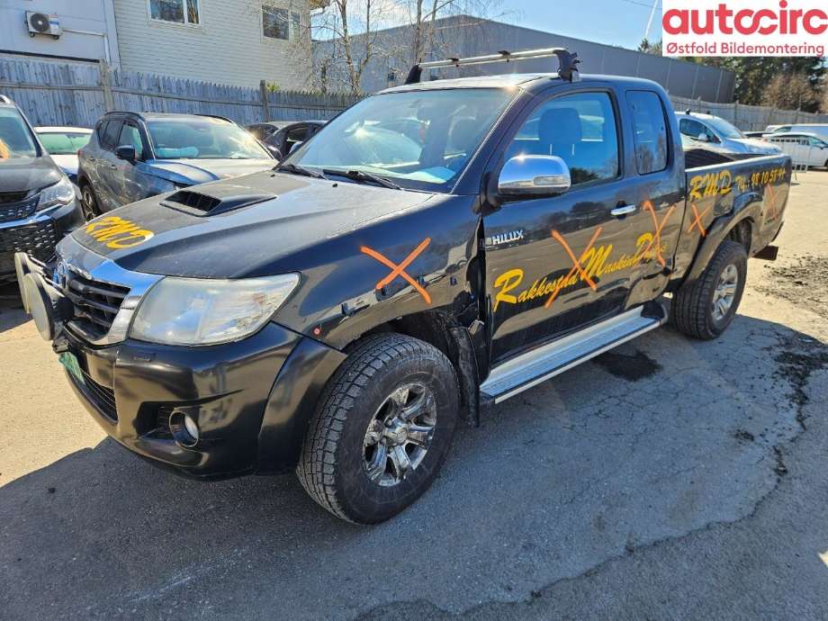 Toyota Hilux 2012-2016 , Motorkode: 2KD-FTV, Girkassekode: 