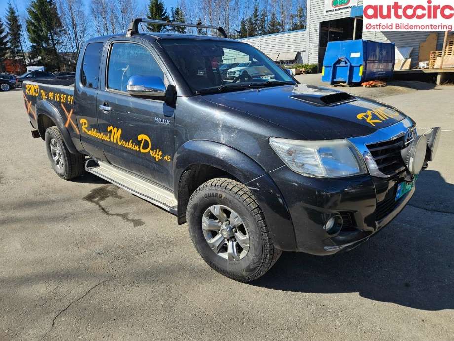 Toyota Hilux 2012-2016 , Motorkode: 2KD-FTV, Girkassekode: 