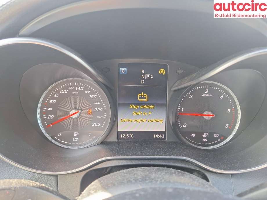 Mercedes C-Klasse 2014-2018 (Fase 1) (W205) (W205), Motorkode: OM651.921, Girkassekode: 