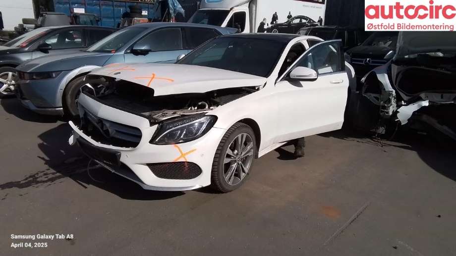 Mercedes C-Klasse 2014-2018 (Fase 1) (W205) (W205), Motorkode: OM651.921, Girkassekode: 