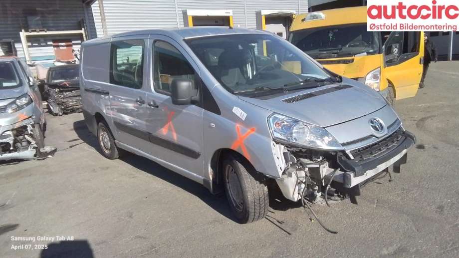 Toyota Proace 2013-2016 (Type I) , Motorkode: 4WZ-FTV, Girkassekode: