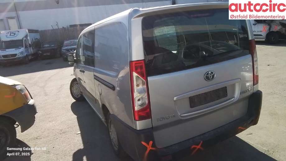 Toyota Proace 2013-2016 (Type I) , Motorkode: 4WZ-FTV, Girkassekode: