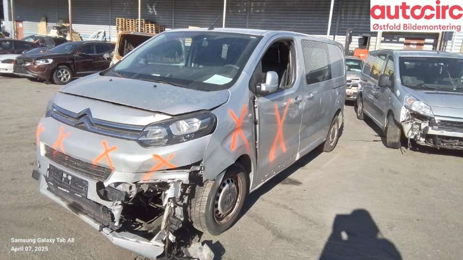 Citroën Jumpy 2016-->> (Type III) , Motorkode: AHK, Girkassekode: 