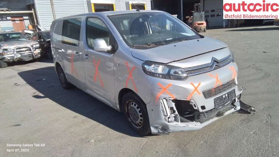 Citroën Jumpy 2016-->> (Type III) , Motorkode: AHK, Girkassekode: 