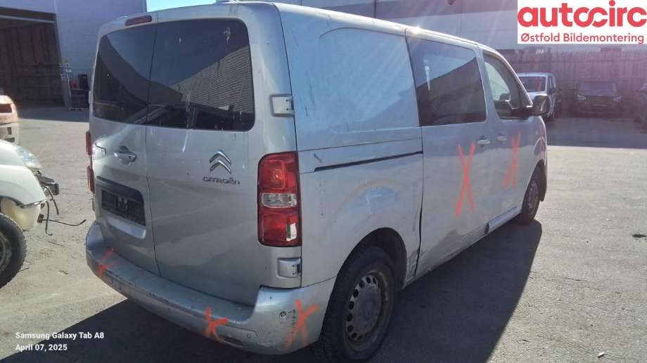 Citroën Jumpy 2016-->> (Type III) , Motorkode: AHK, Girkassekode: 