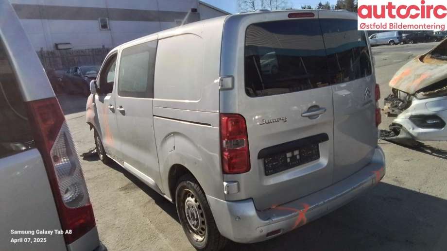 Citroën Jumpy 2016-->> (Type III) , Motorkode: AHK, Girkassekode: 