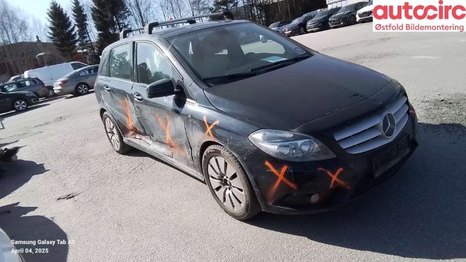 Mercedes B-Klasse 2011-2018 (W246) (W246), Motorkode: M270.910, Girkassekode: