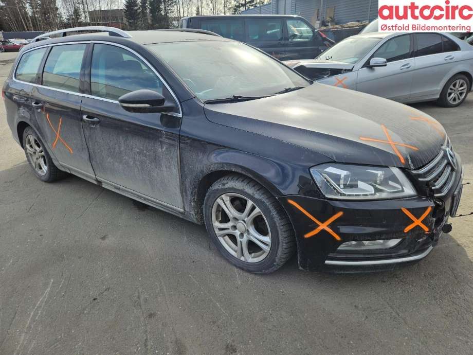 VW Passat 2011-2015 (B7) (B7), Motorkode: CAYC, Girkassekode: 