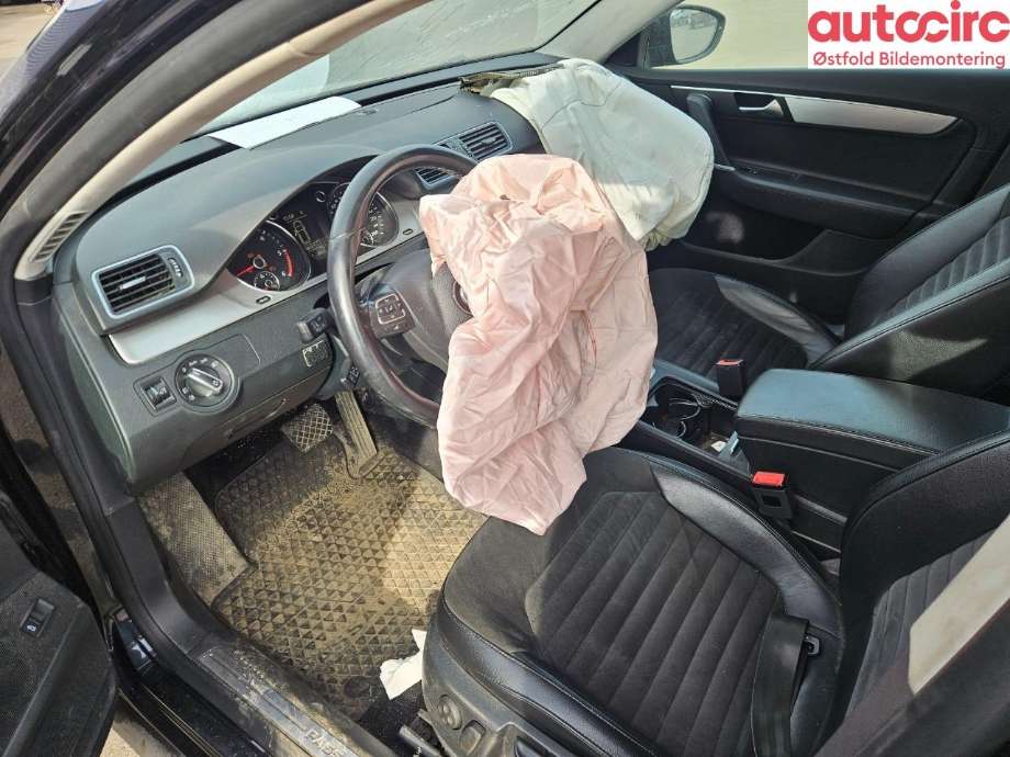 VW Passat 2011-2015 (B7) (B7), Motorkode: CAYC, Girkassekode: 