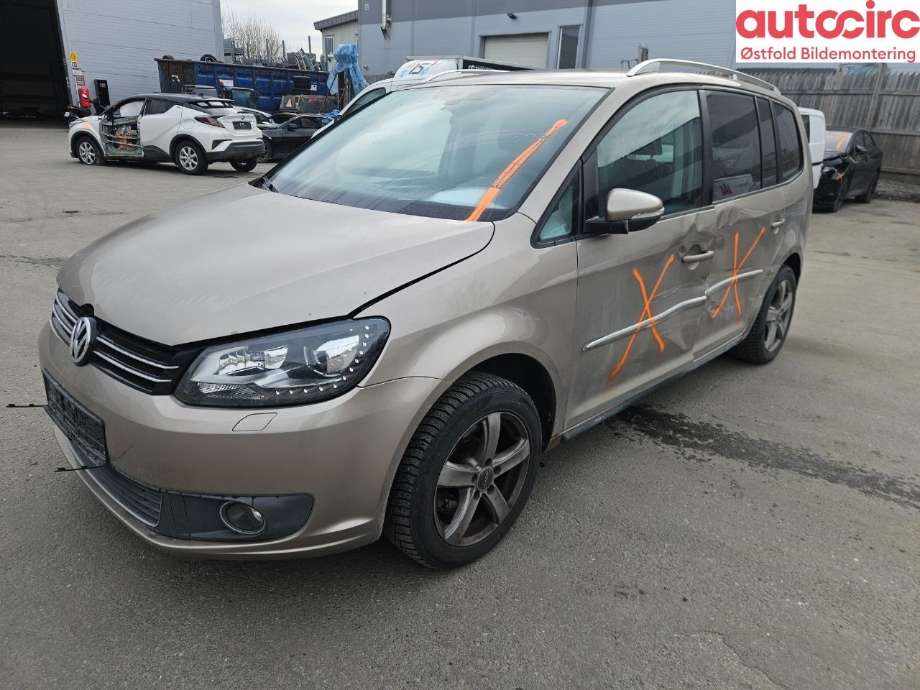 VW Touran 2010-2015 (Type I, Fase 3) , Motorkode: CFHC, Girkassekode: 