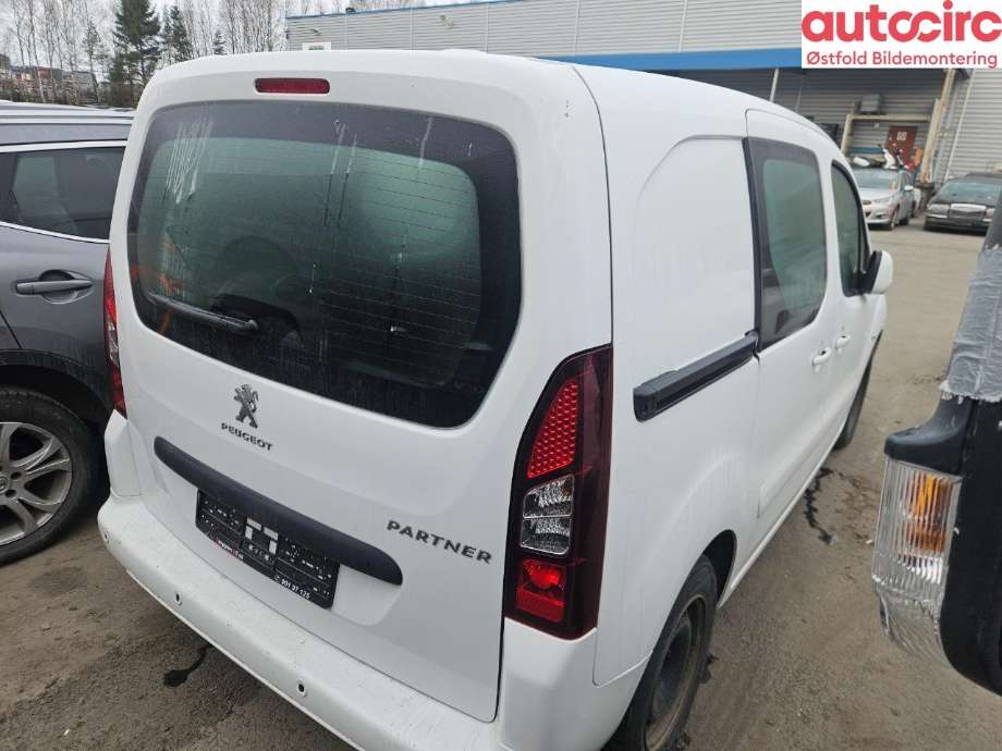 Peugeot Partner 2015-2019 (Type II, Fase 2) , Motorkode: BHY, Girkassekode: 