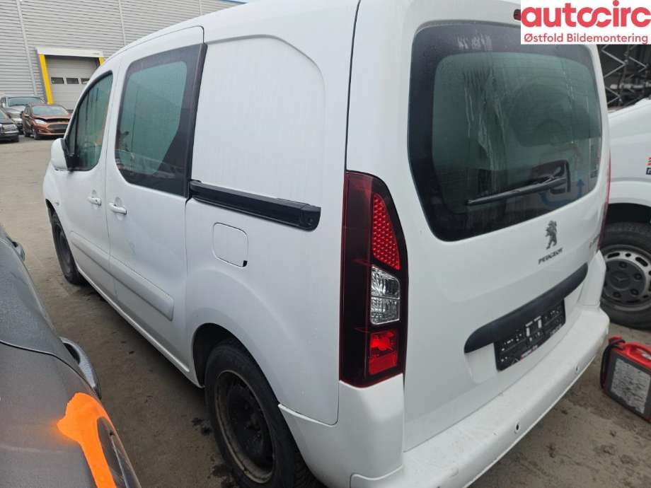 Peugeot Partner 2015-2019 (Type II, Fase 2) , Motorkode: BHY, Girkassekode: 