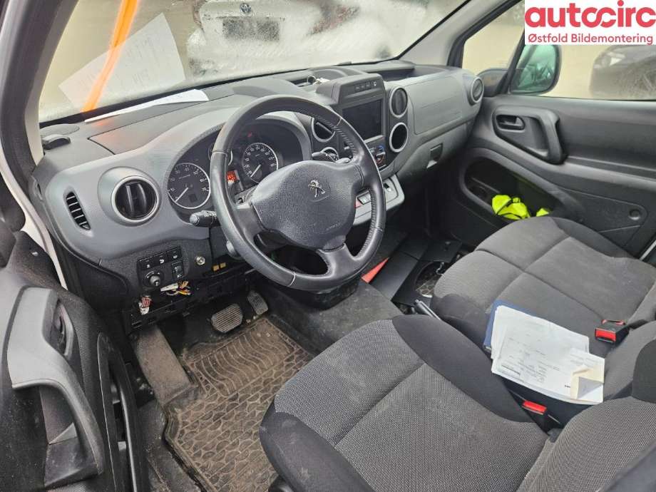 Peugeot Partner 2015-2019 (Type II, Fase 2) , Motorkode: BHY, Girkassekode: 