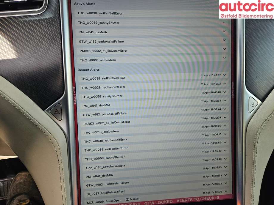 Tesla Model X 2016-->> , Motorkode: L2S, Girkassekode: 