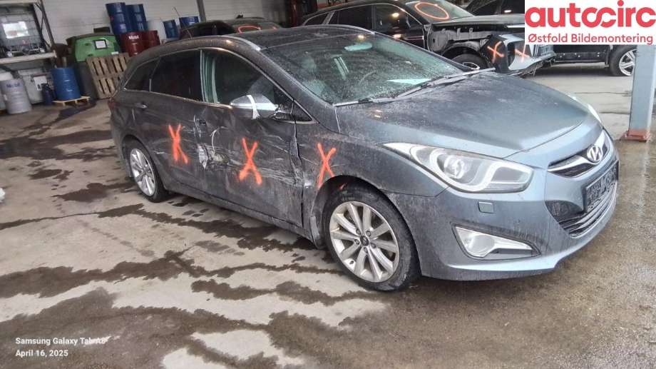 Hyundai i40 2012-2017 delebil , Motorkode: D4FD, Girkassekode: 