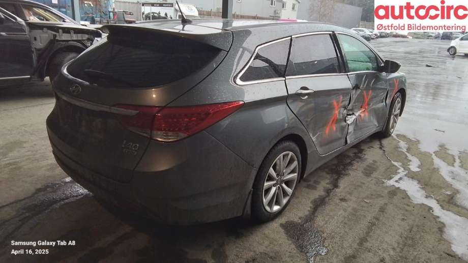 Hyundai i40 2012-2017 delebil , Motorkode: D4FD, Girkassekode: 