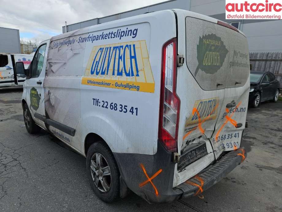 Ford Transit Custom 2013-2023 (Type I) , Motorkode: DRFF, Girkassekode: 