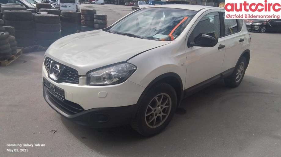 Nissan Qashqai 2010-2014 (Type I, Fase 2) , Motorkode: HR16DE, Girkassekode: 
