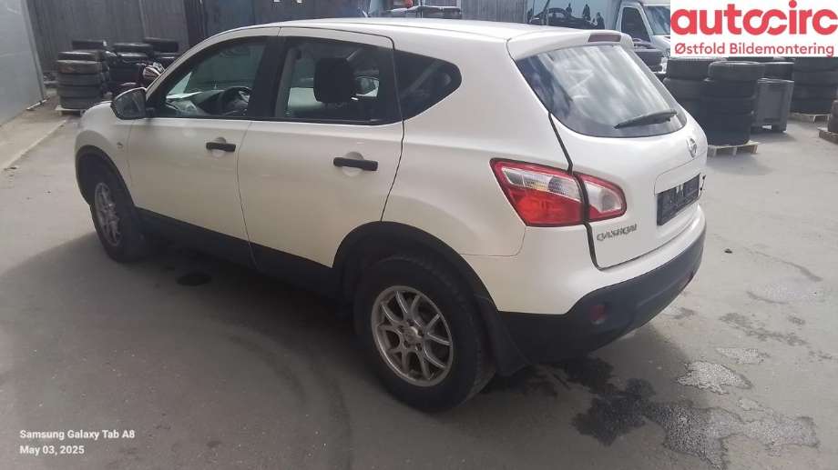 Nissan Qashqai 2010-2014 (Type I, Fase 2) , Motorkode: HR16DE, Girkassekode: 