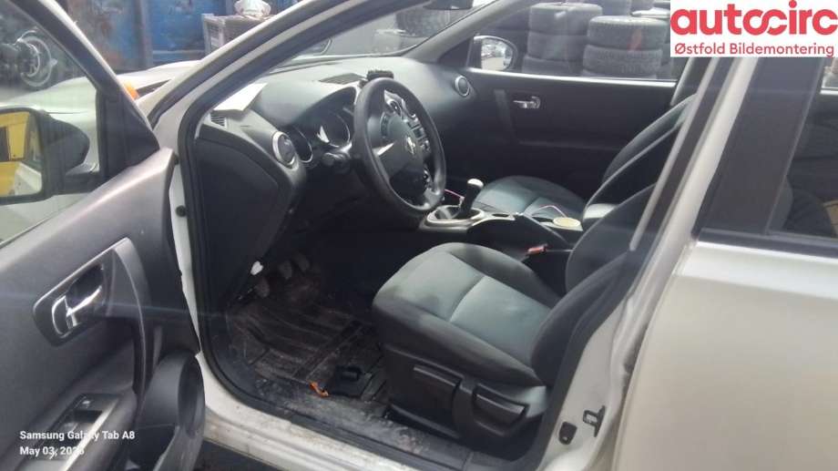 Nissan Qashqai 2010-2014 (Type I, Fase 2) , Motorkode: HR16DE, Girkassekode: 