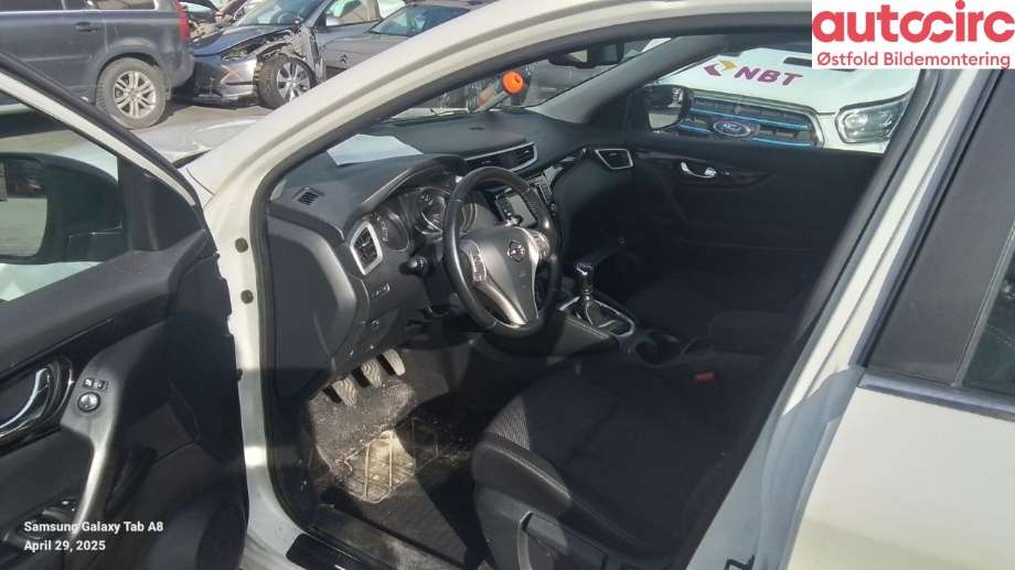 Nissan Qashqai 2014-2021 (Type II) , Motorkode: HRA2DDT, Girkassekode: 