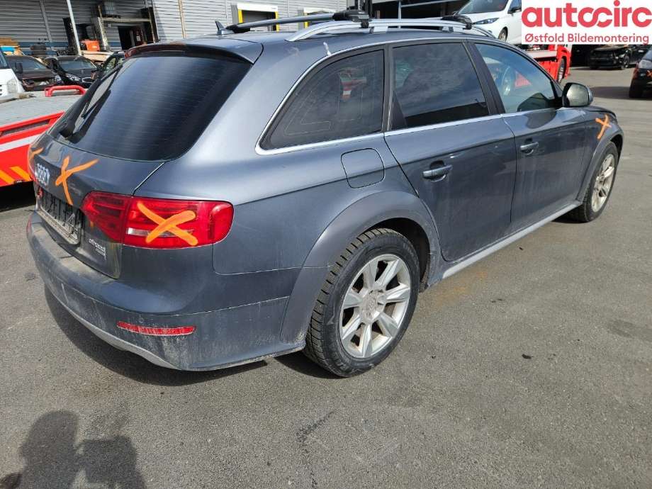 Audi A4, Allroad 2009-2016 (Type I) (B8) (B8), Motorkode: CGLC, Girkassekode: 