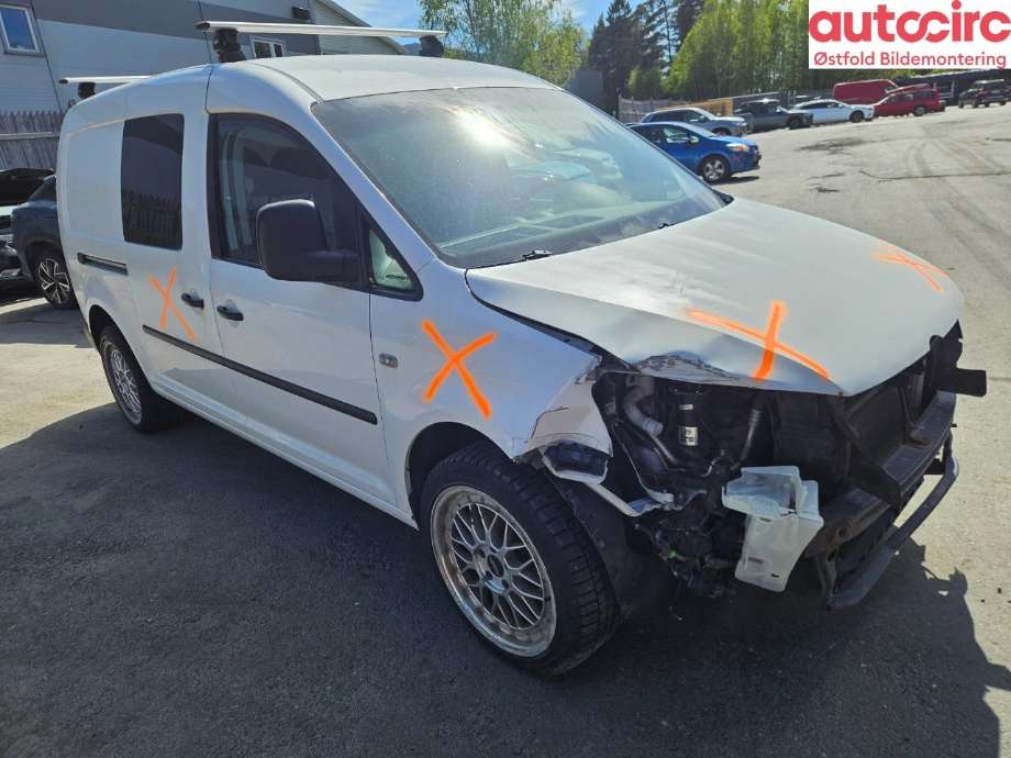VW Caddy 2010-2015 (Type III, Fase 2) , Motorkode: CFHF, Girkassekode: 