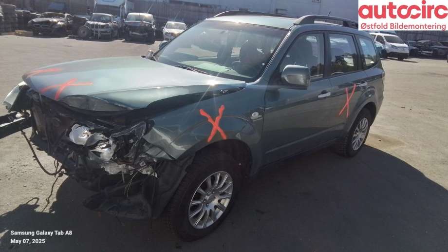 Subaru Forester 2008-2013 (Type III) , Motorkode: EJ20, Girkassekode: 