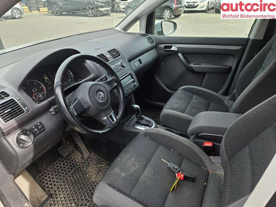 VW Touran 2010-2015 (Type I, Fase 3) , Motorkode: CAYC, Girkassekode: 