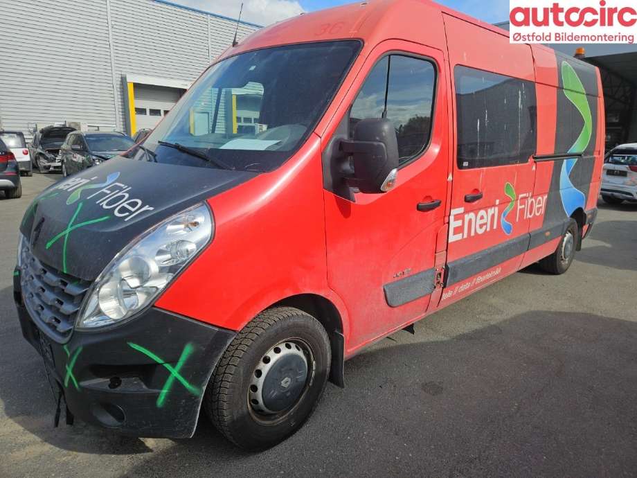 Renault Master 2010-2013 (Type III, Fase 1) , Motorkode: M9T-670, Girkassekode: 